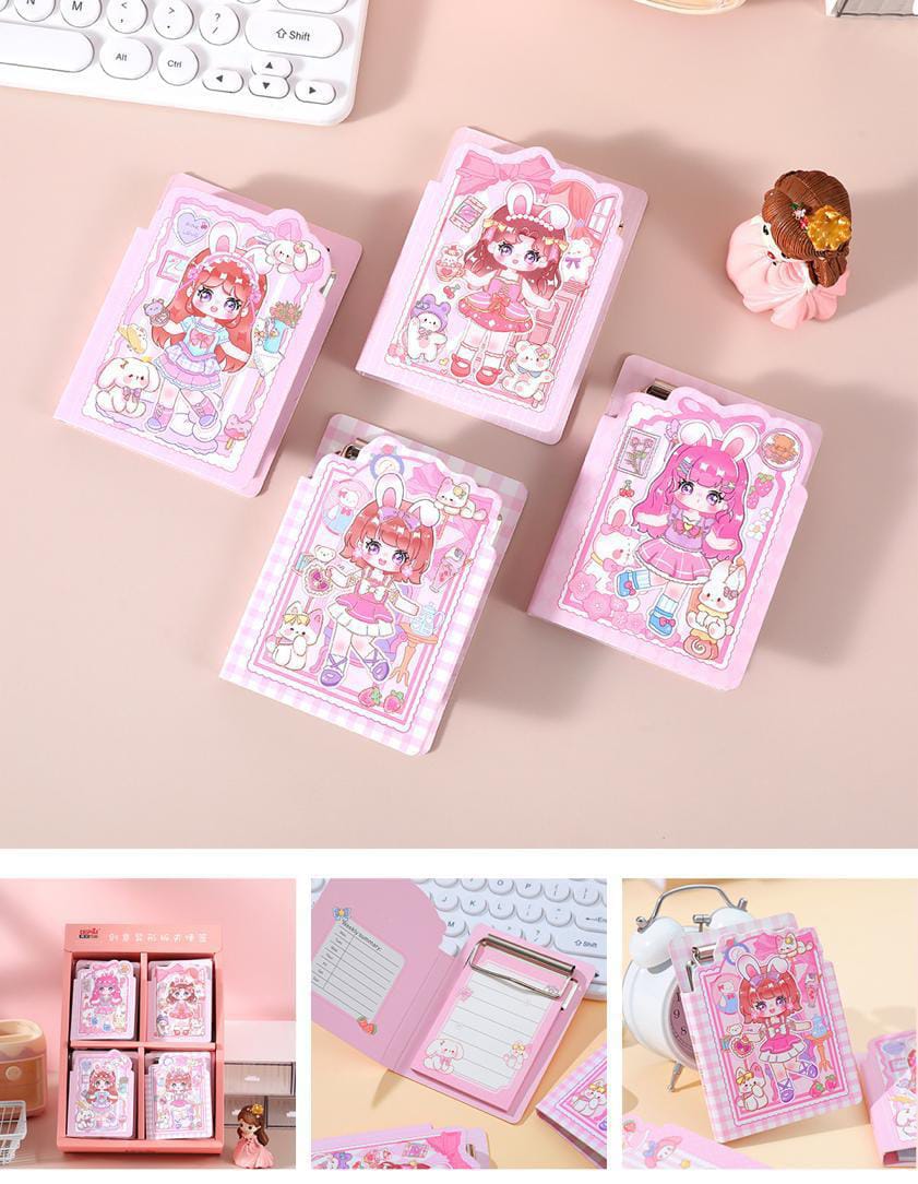 Kawaii Girl Clipboard