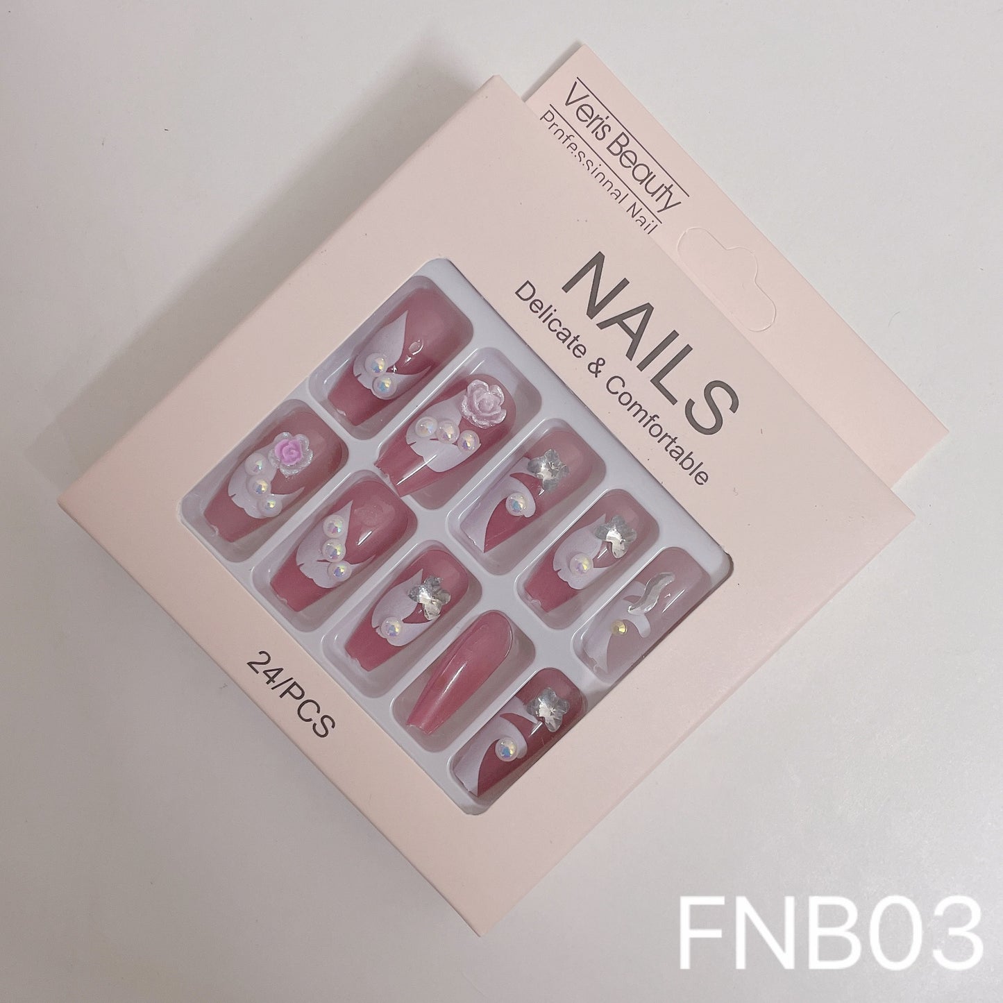 Press on nails set of 24