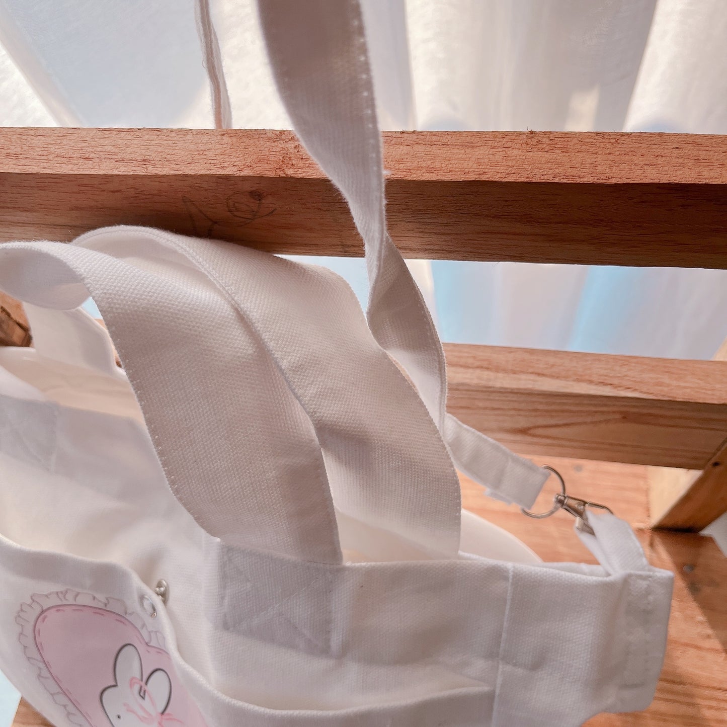 Just a girl Mini Totebag with sling