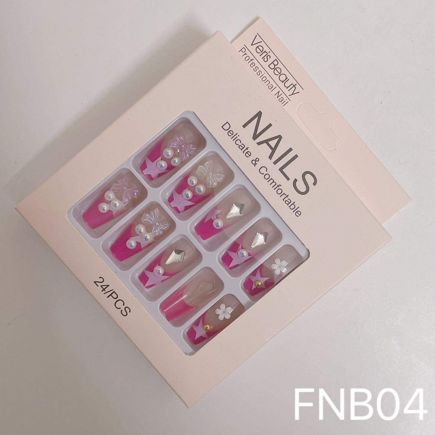 Press on nails set of 24