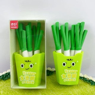 Sassy Spring Onion Eraser Set