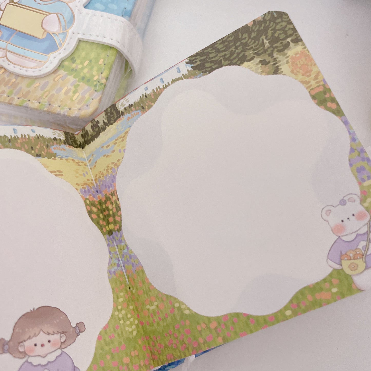 Van Gogh Puff Magnetic Journals with printed pages