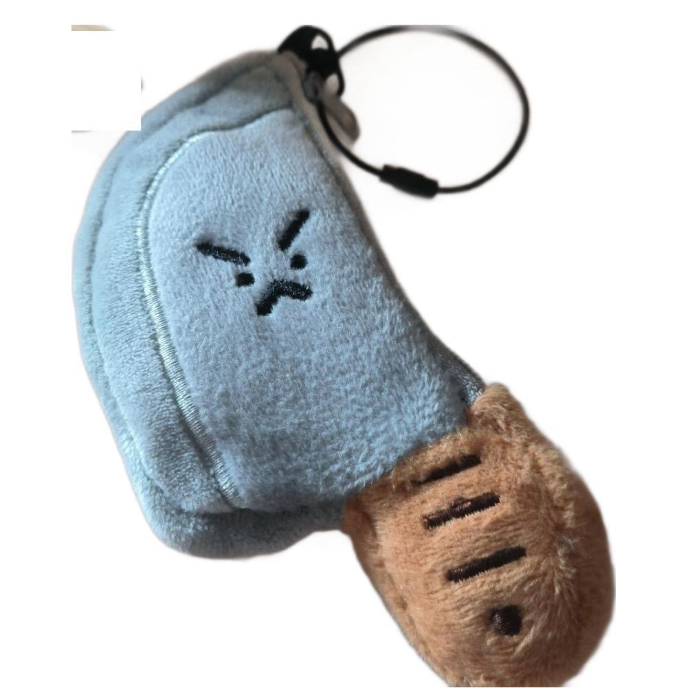 Angry Knife Plushie Keychain