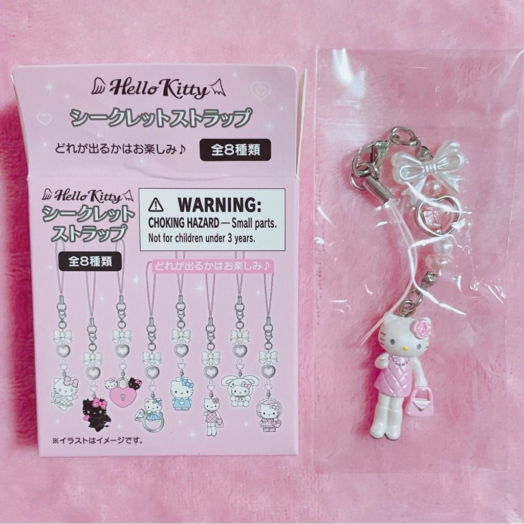 Hello Kitty Angel and Devil Phone Charm Blind Box