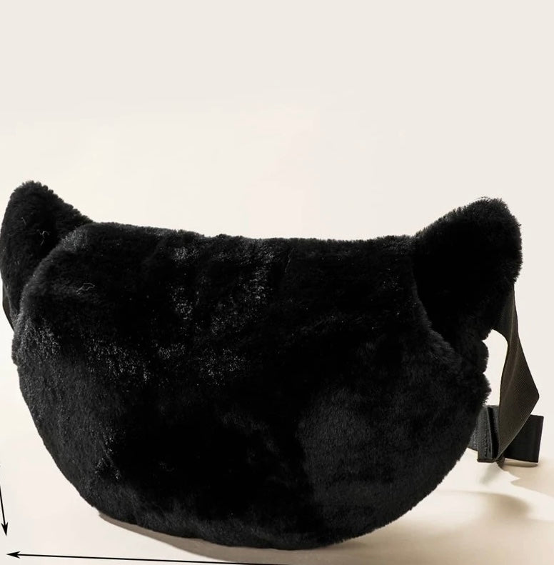 Faux fur Hobo Bag Satchel