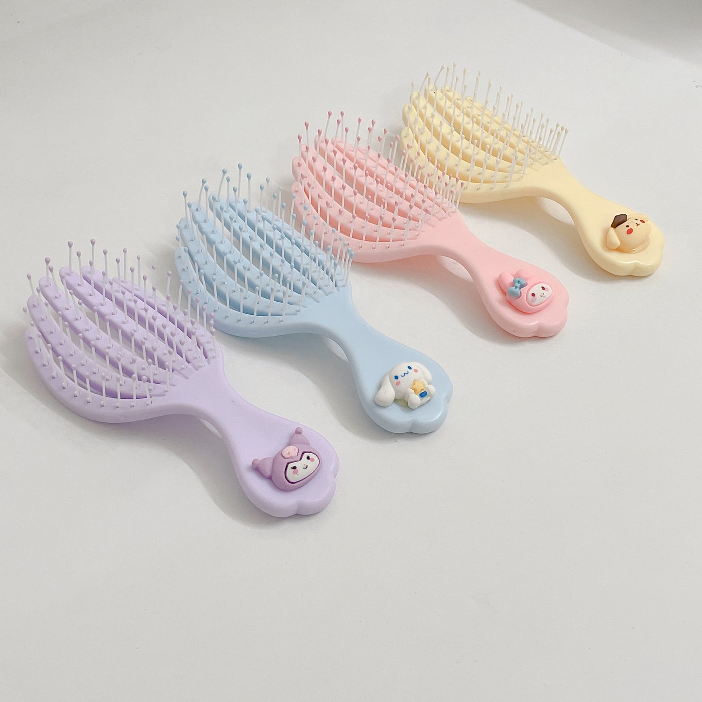 Sanrio hair comb paddle brush/ vented detangling hair brush