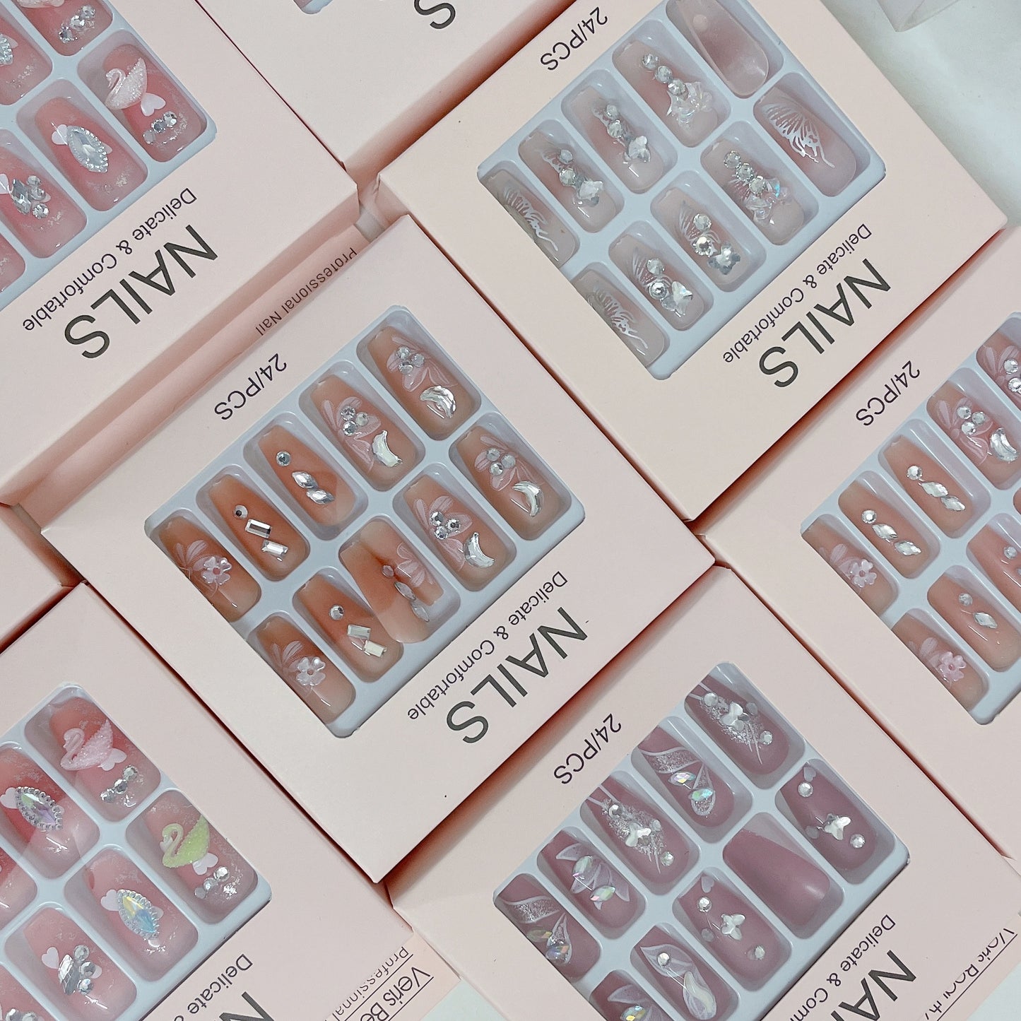 Press on nails set of 24
