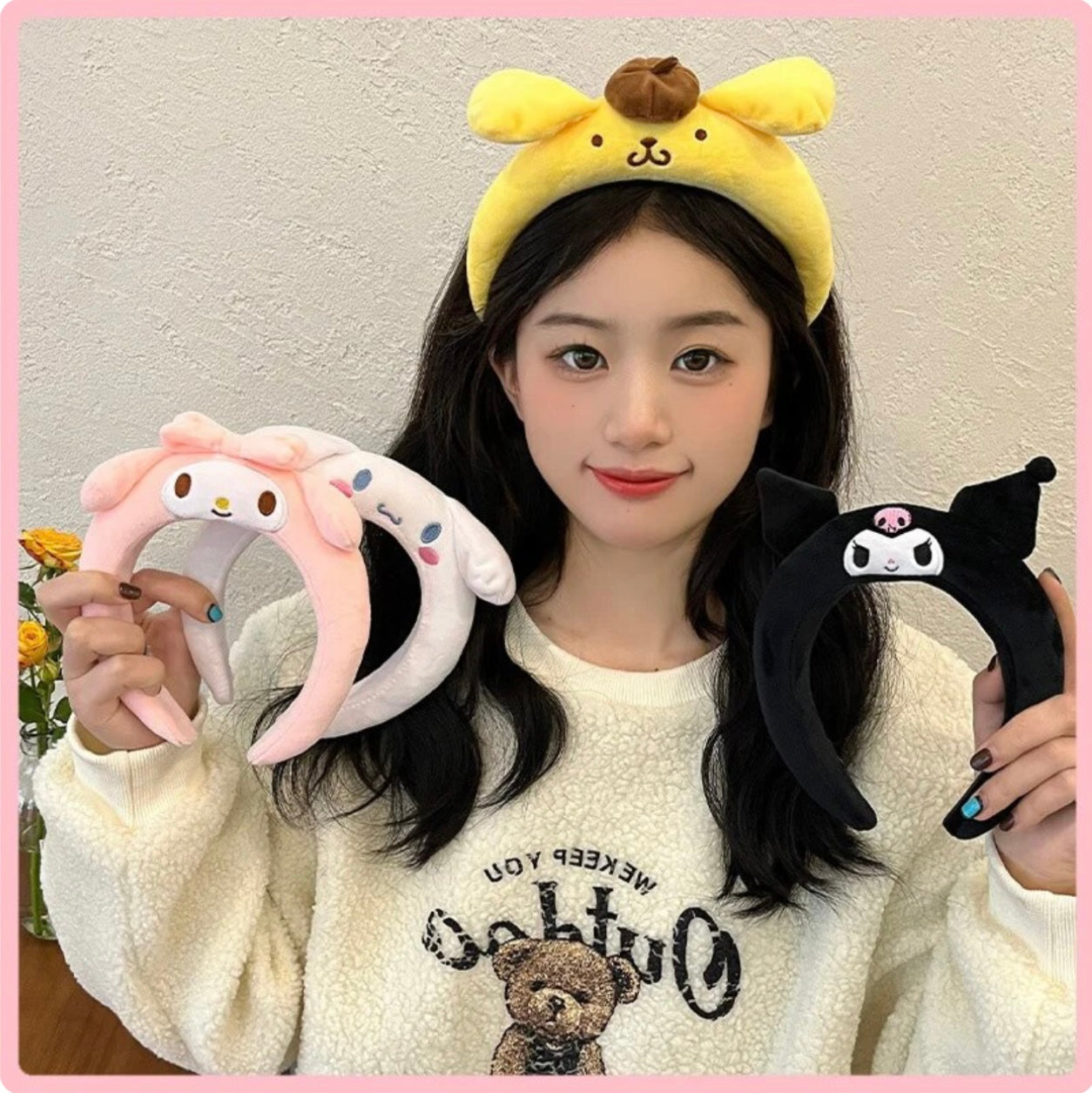 Sanrio plush premium headbands
