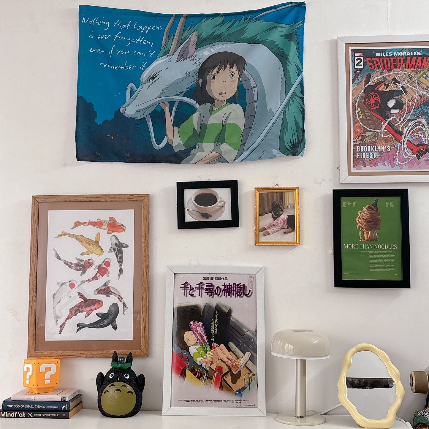 Sad Chihiro Spirited Away Canvas Tapestry