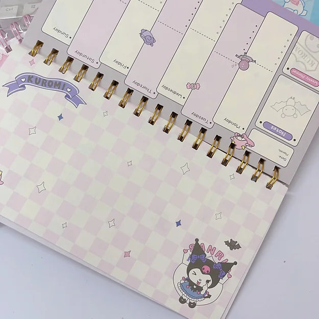 Sanrio Spiral Planner
