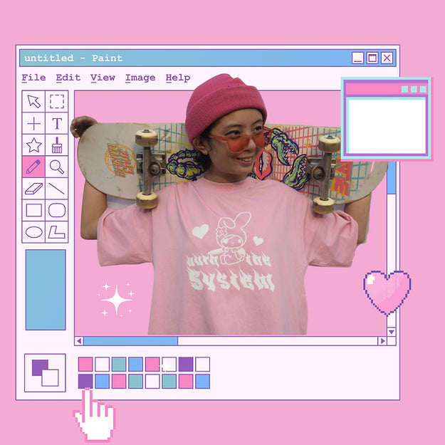 Burn the system Oversized/Boyfriend Tshirt