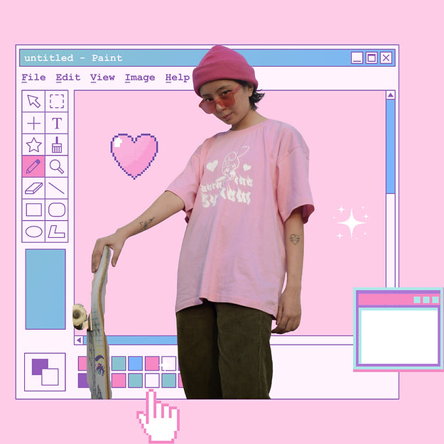 Burn the system Oversized/Boyfriend Tshirt