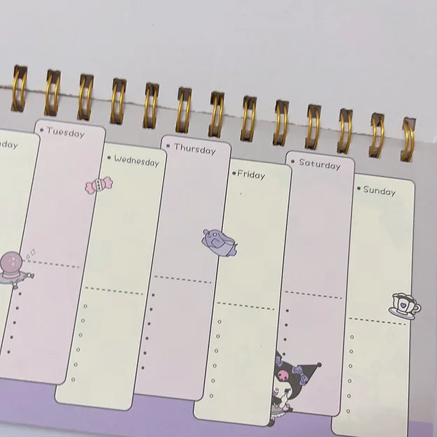 Sanrio Spiral Planner