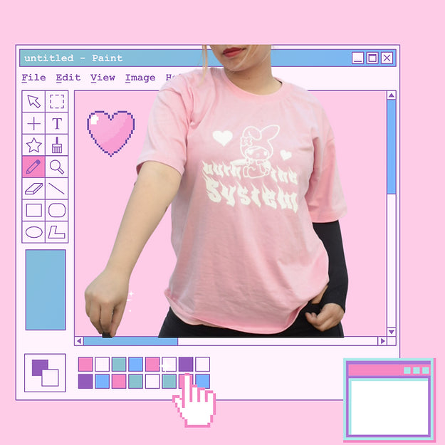 Burn the system Oversized/Boyfriend Tshirt