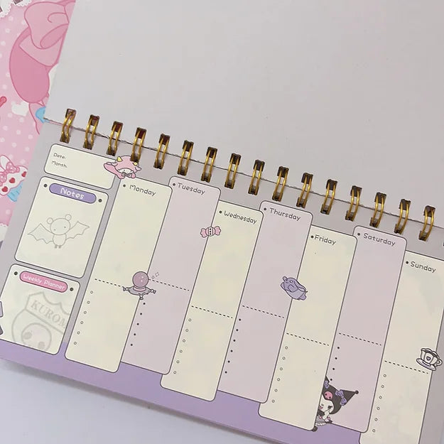 Sanrio Spiral Planner