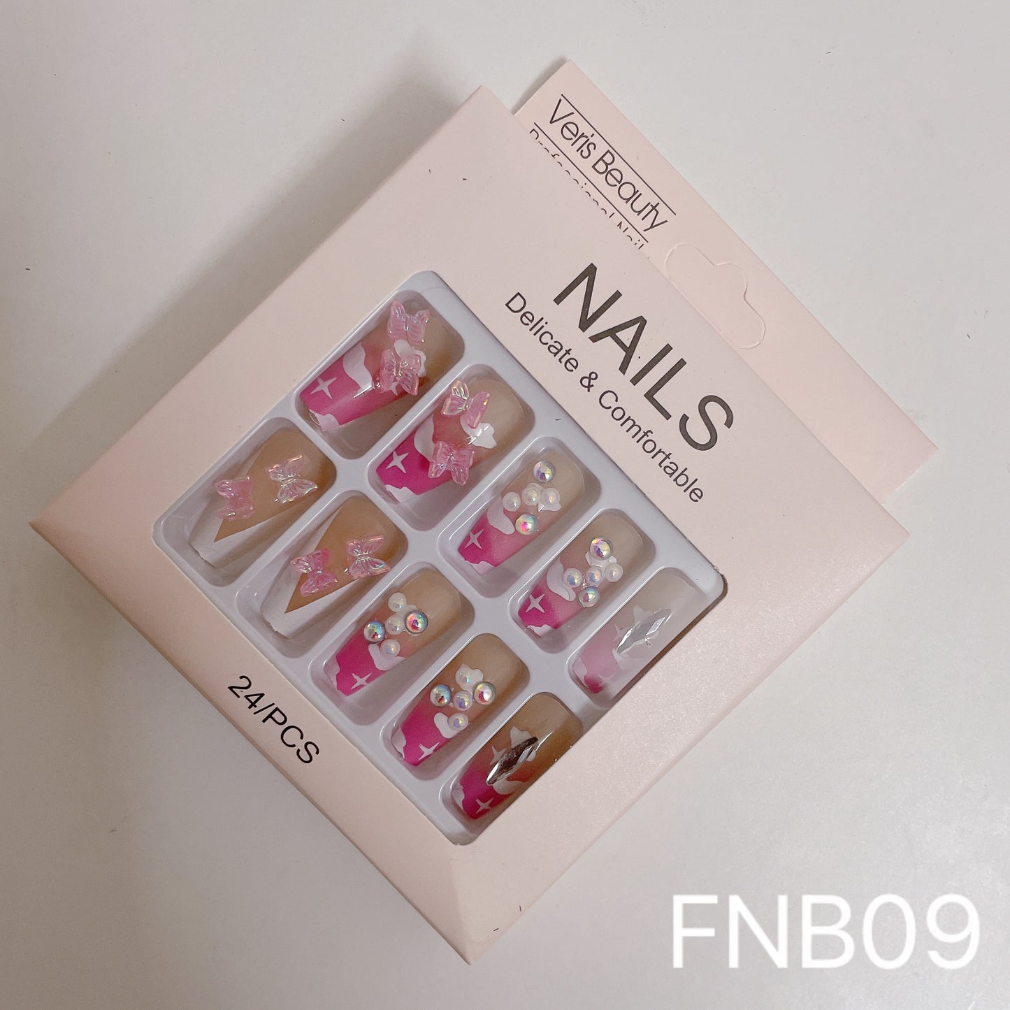 Press on nails set of 24