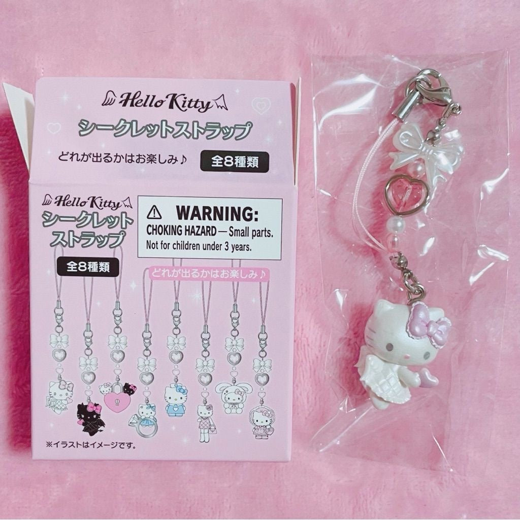 Hello Kitty Angel and Devil Phone Charm Blind Box