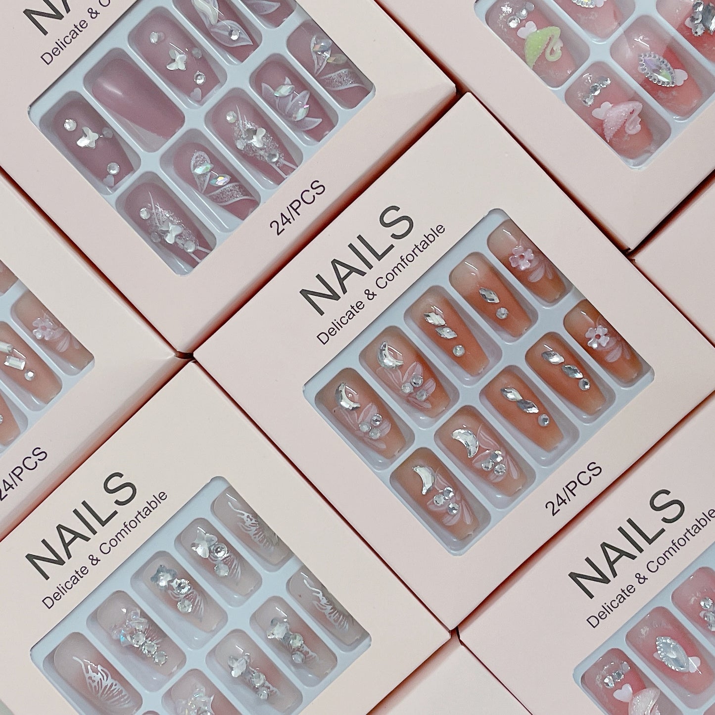 Press on nails set of 24