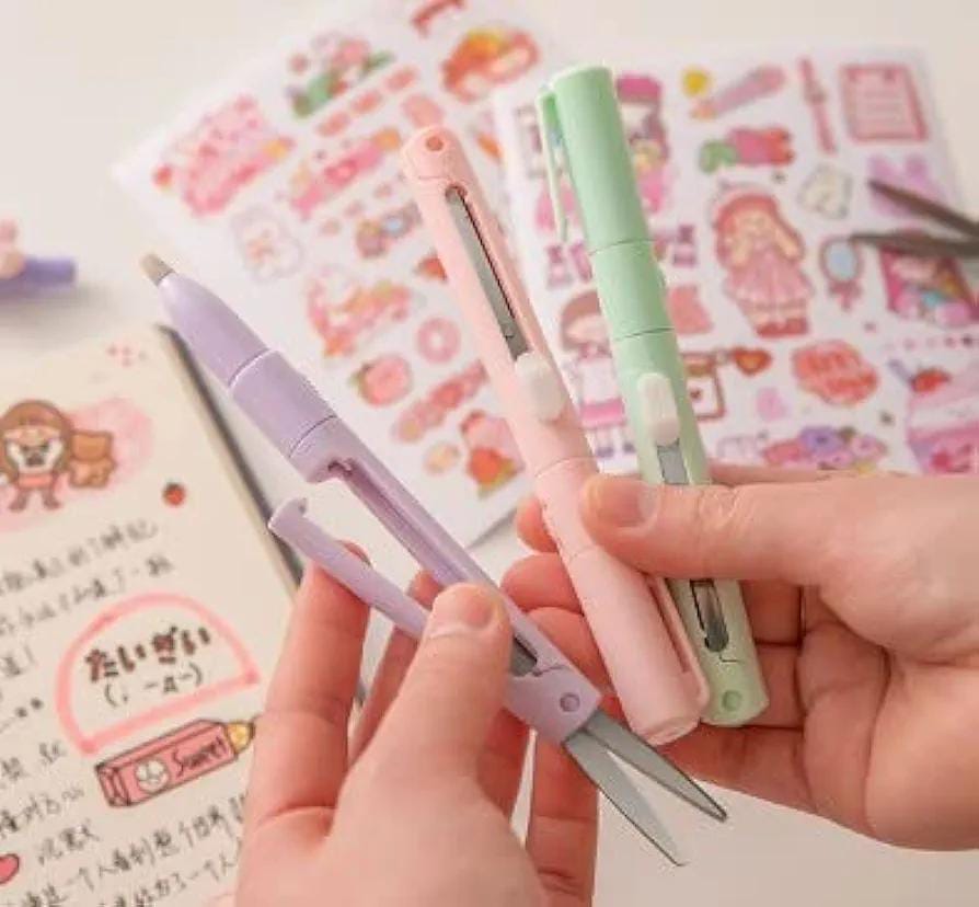2 in 1 Scissor and pen knife