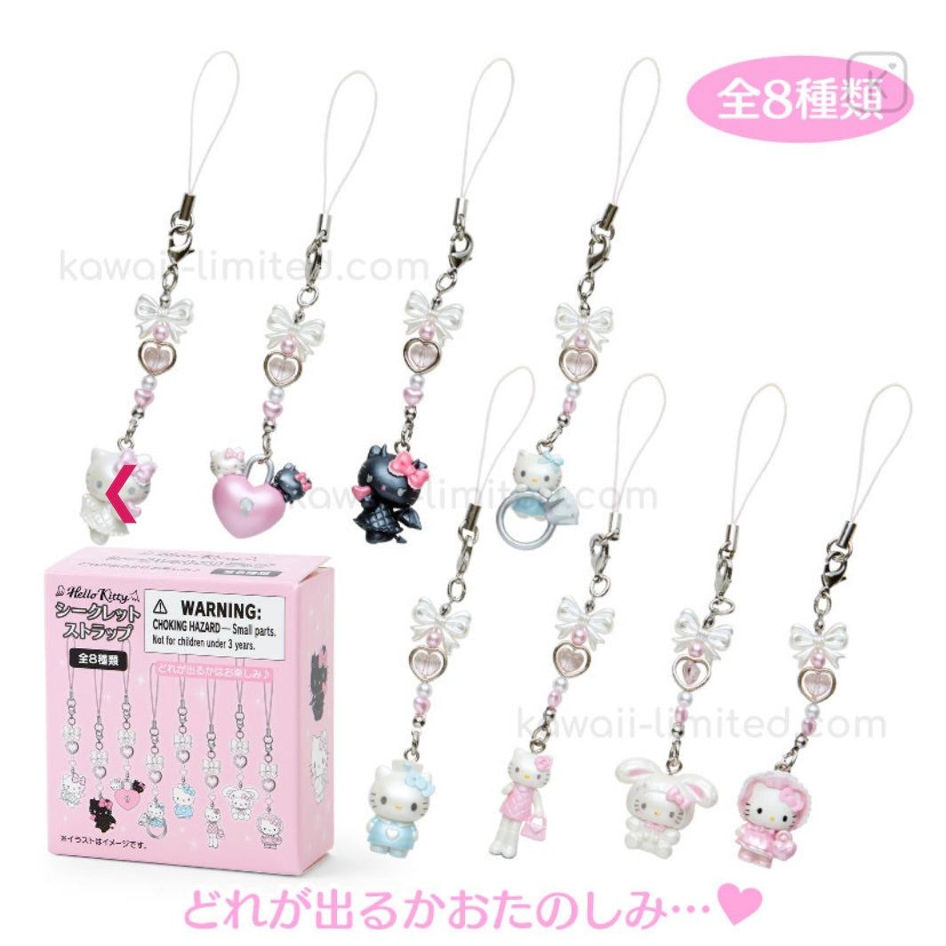 Hello Kitty Angel and Devil Phone Charm Blind Box