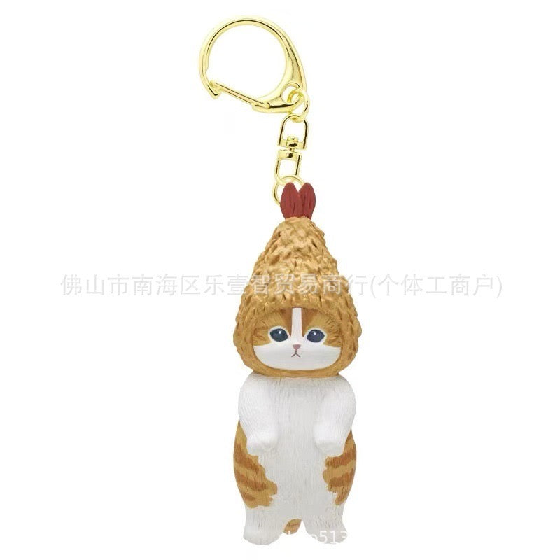 Mofusand fried chicken Blind Box Keychain