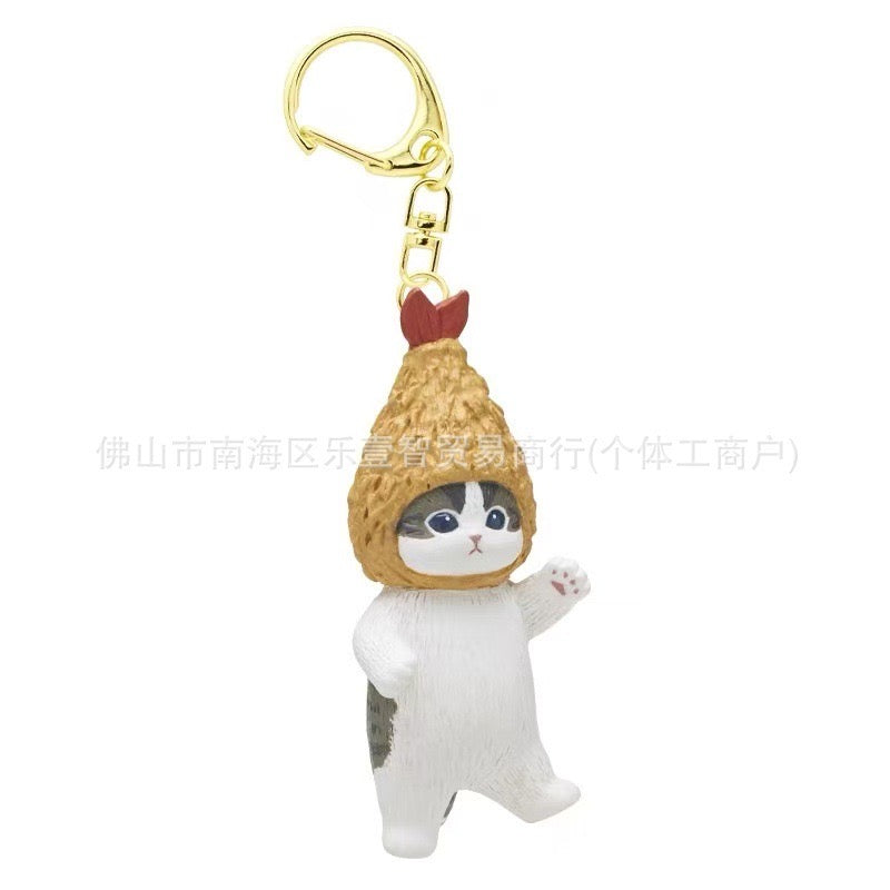 Mofusand fried chicken Blind Box Keychain