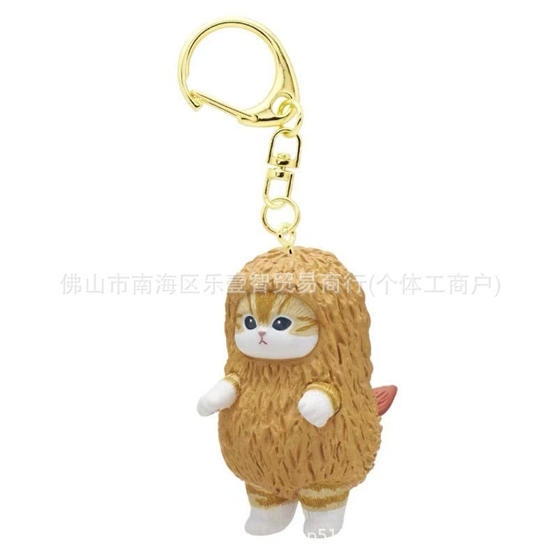 Mofusand fried chicken Blind Box Keychain