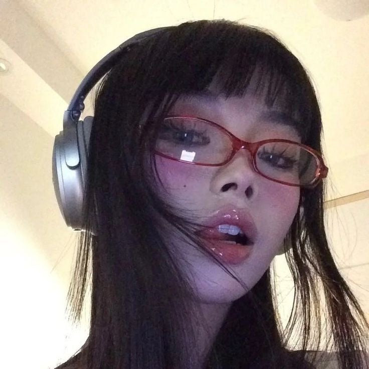 Red/Green Miu miu inspired round glasses