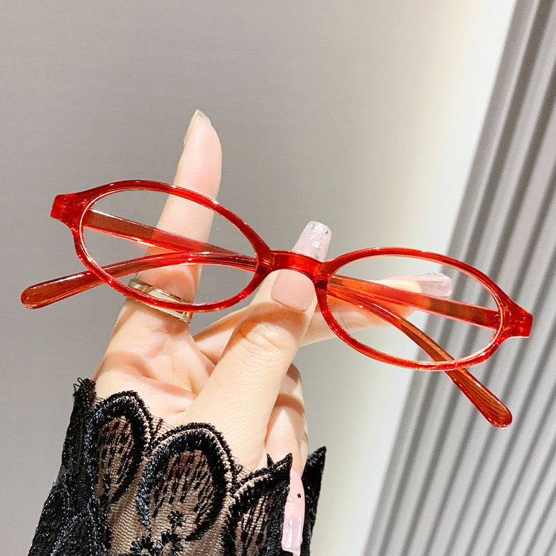 Red/Green Miu miu inspired round glasses