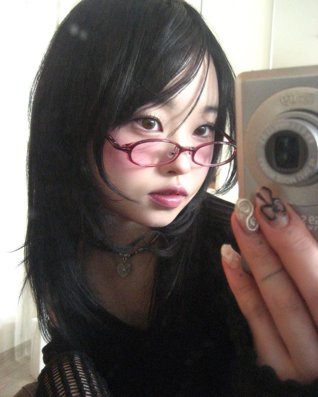 Red/Green Miu miu inspired round glasses