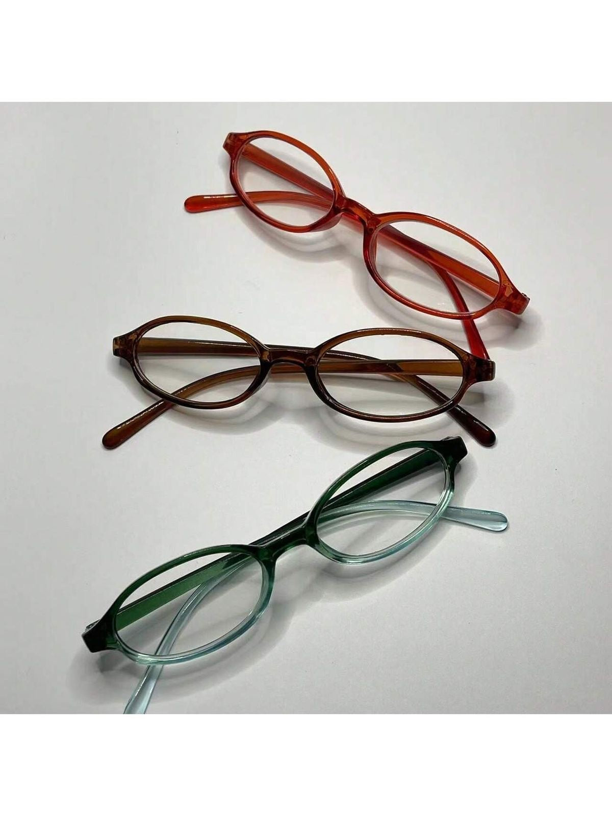 Red/Green Miu miu inspired round glasses