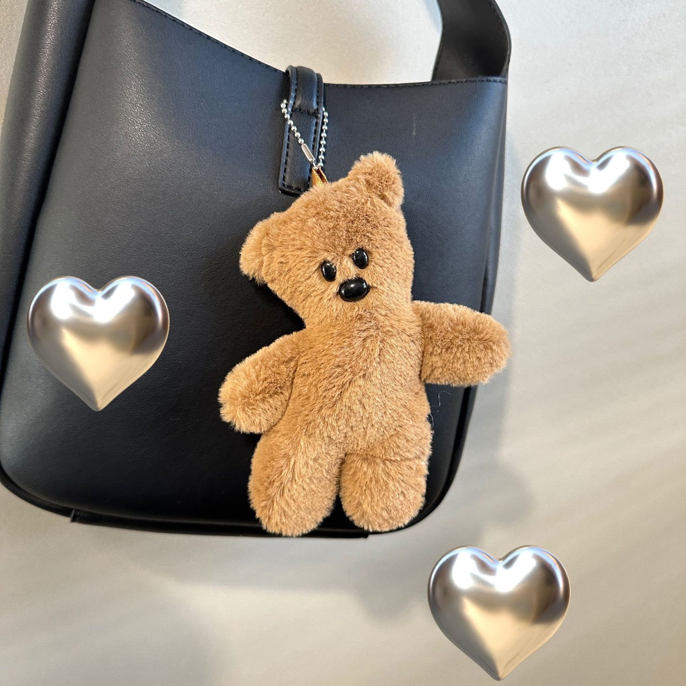 Bean Squeaky Bag Charm