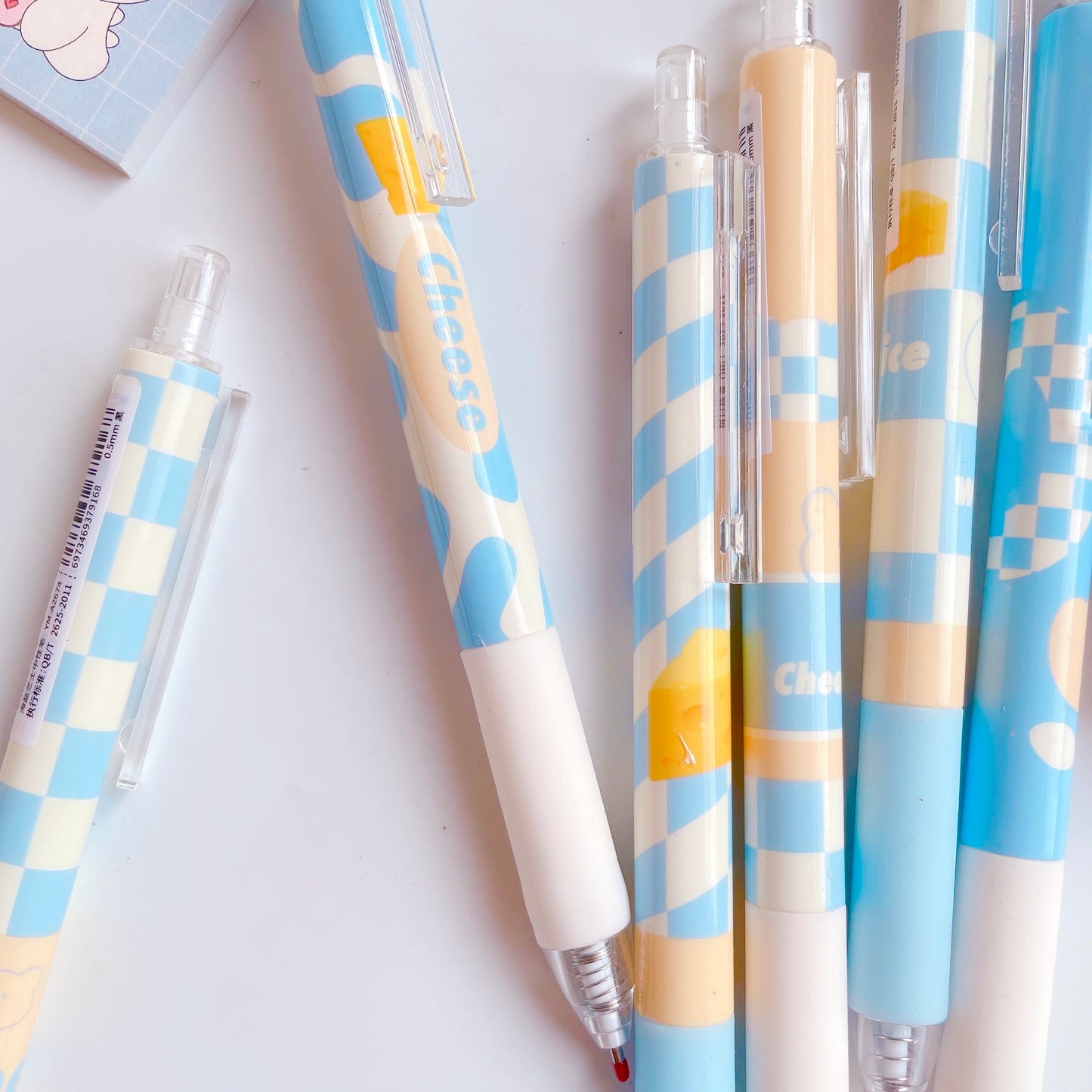Egg and Cheese Pen Set of 6