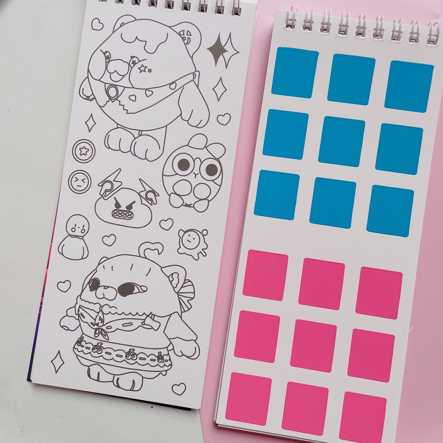 Kawaii Monster Water Color Kit