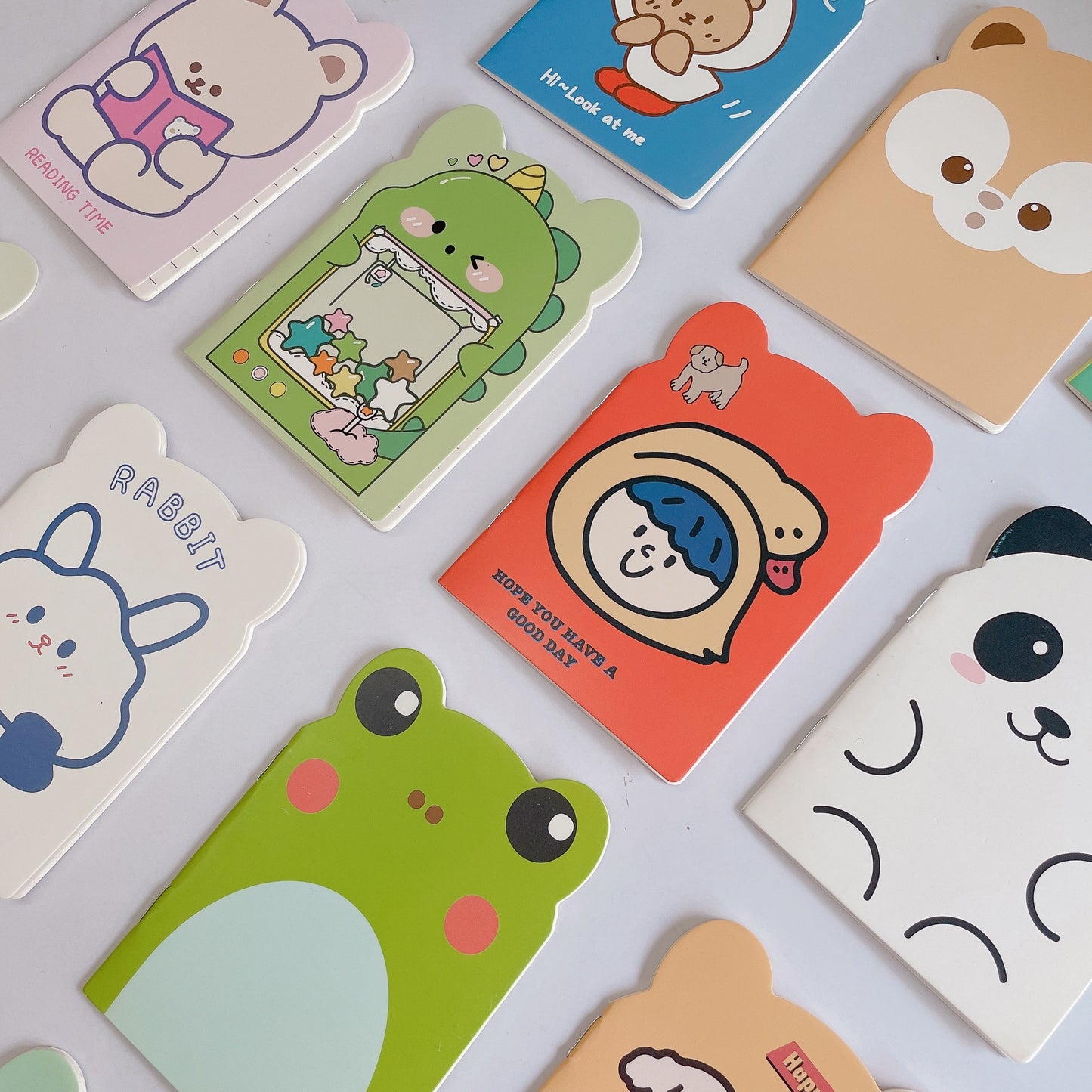 Kawaii ear mini notebook set of 3