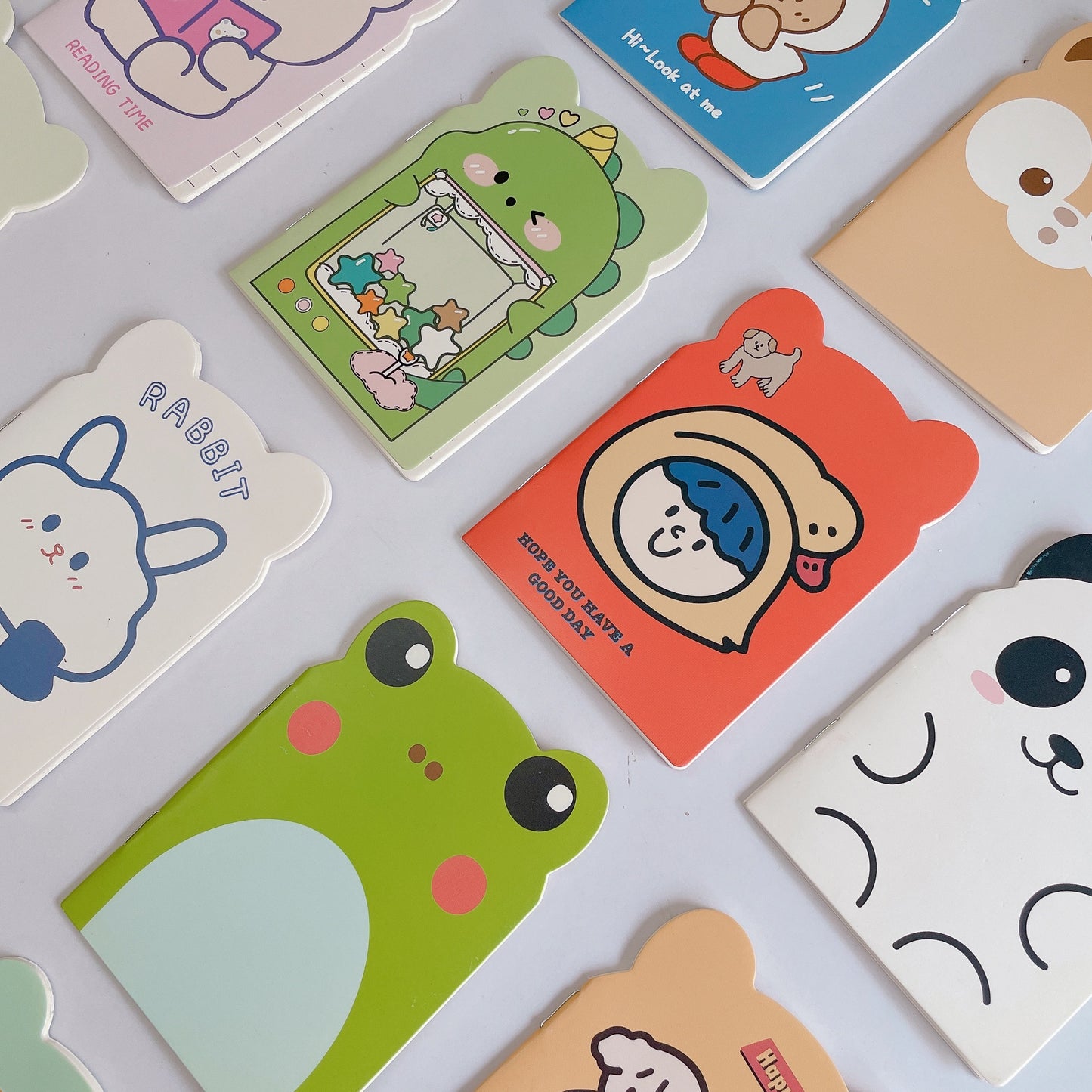 Kawaii ear mini notebook set of 3