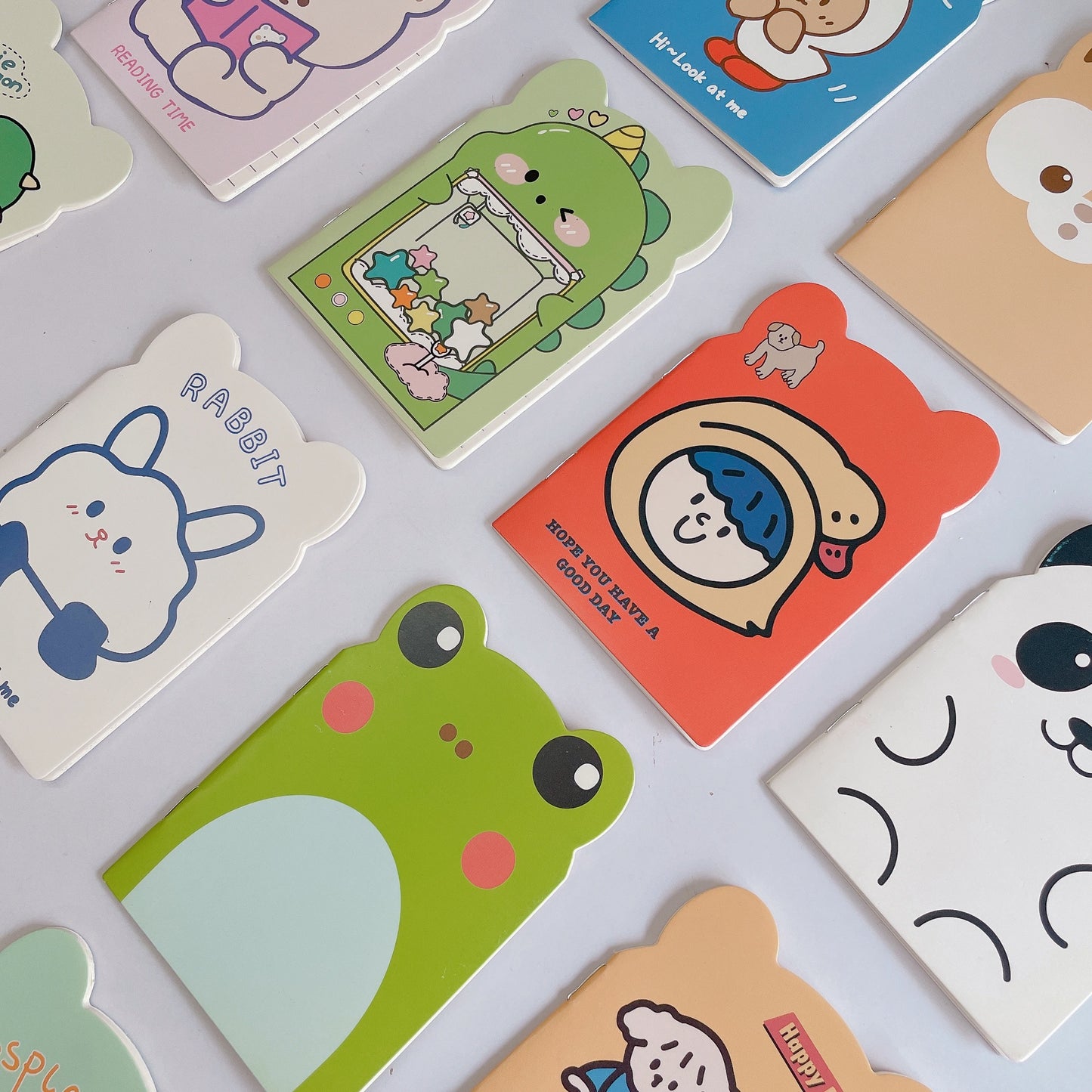 Kawaii ear mini notebook set of 3