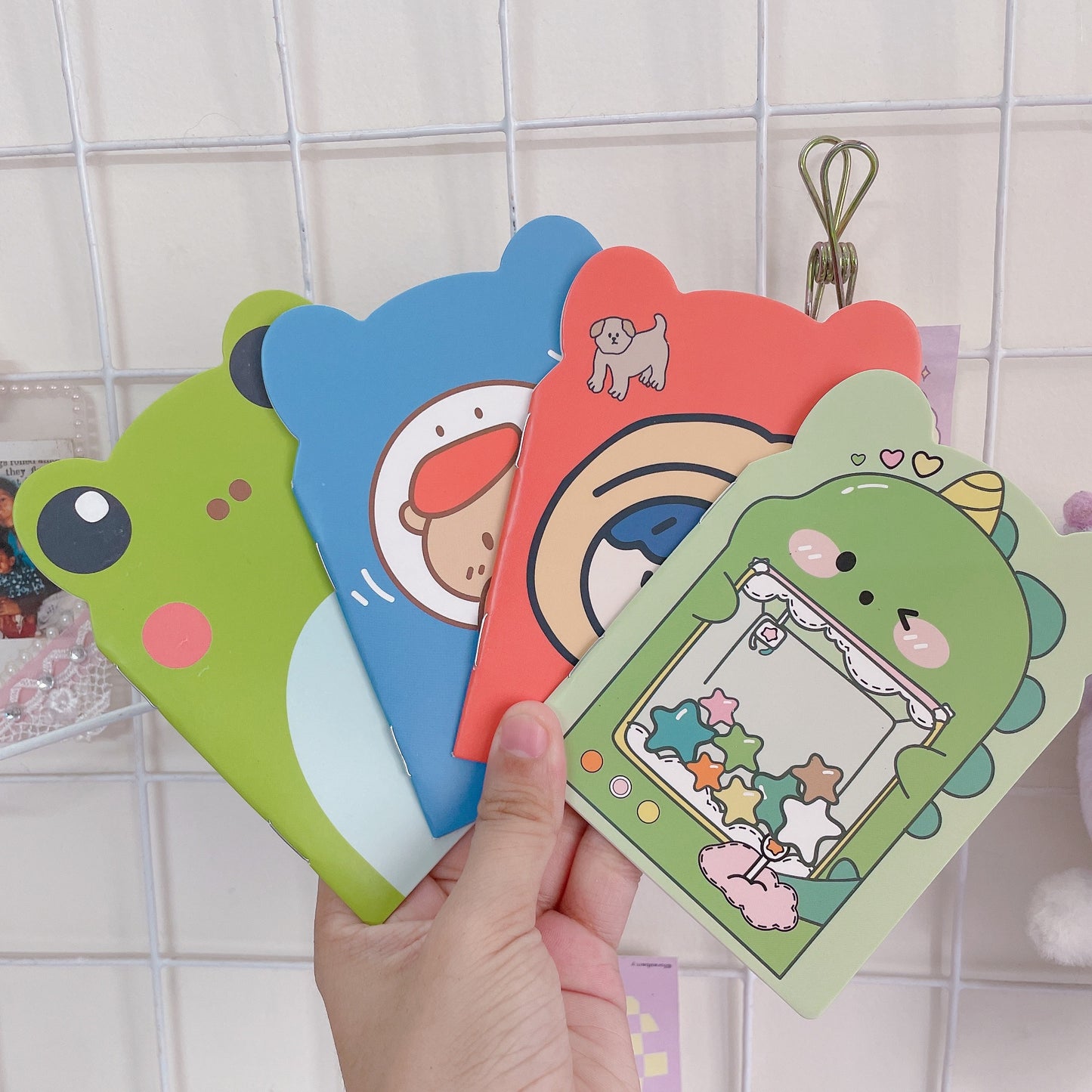 Kawaii ear mini notebook set of 3