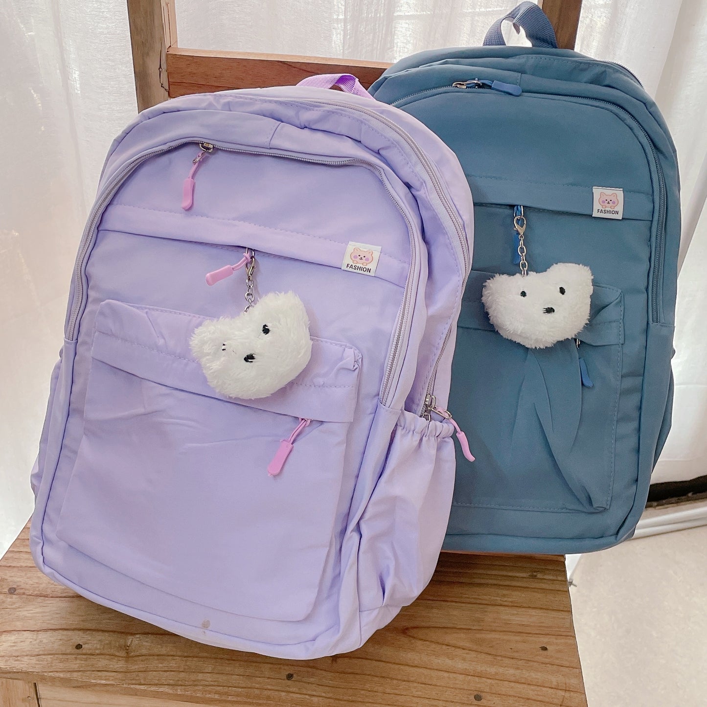 Lolo Pastel Plain Backpack