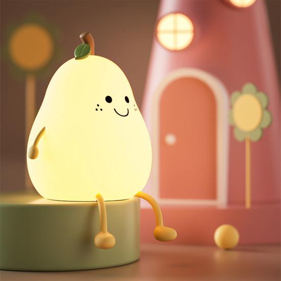 Squishy Pear Night Lamp