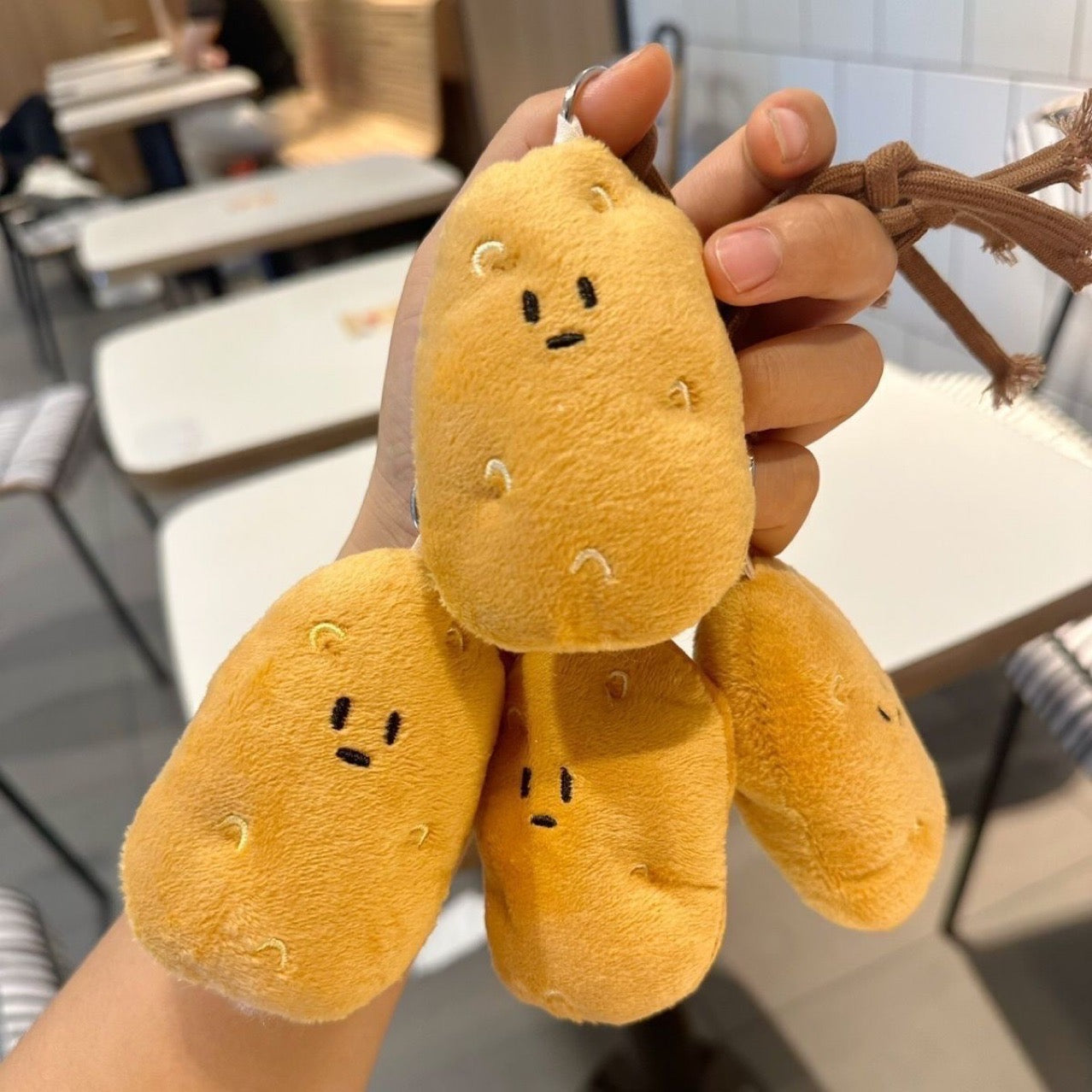 Potata Potato Plushie Bagcharm