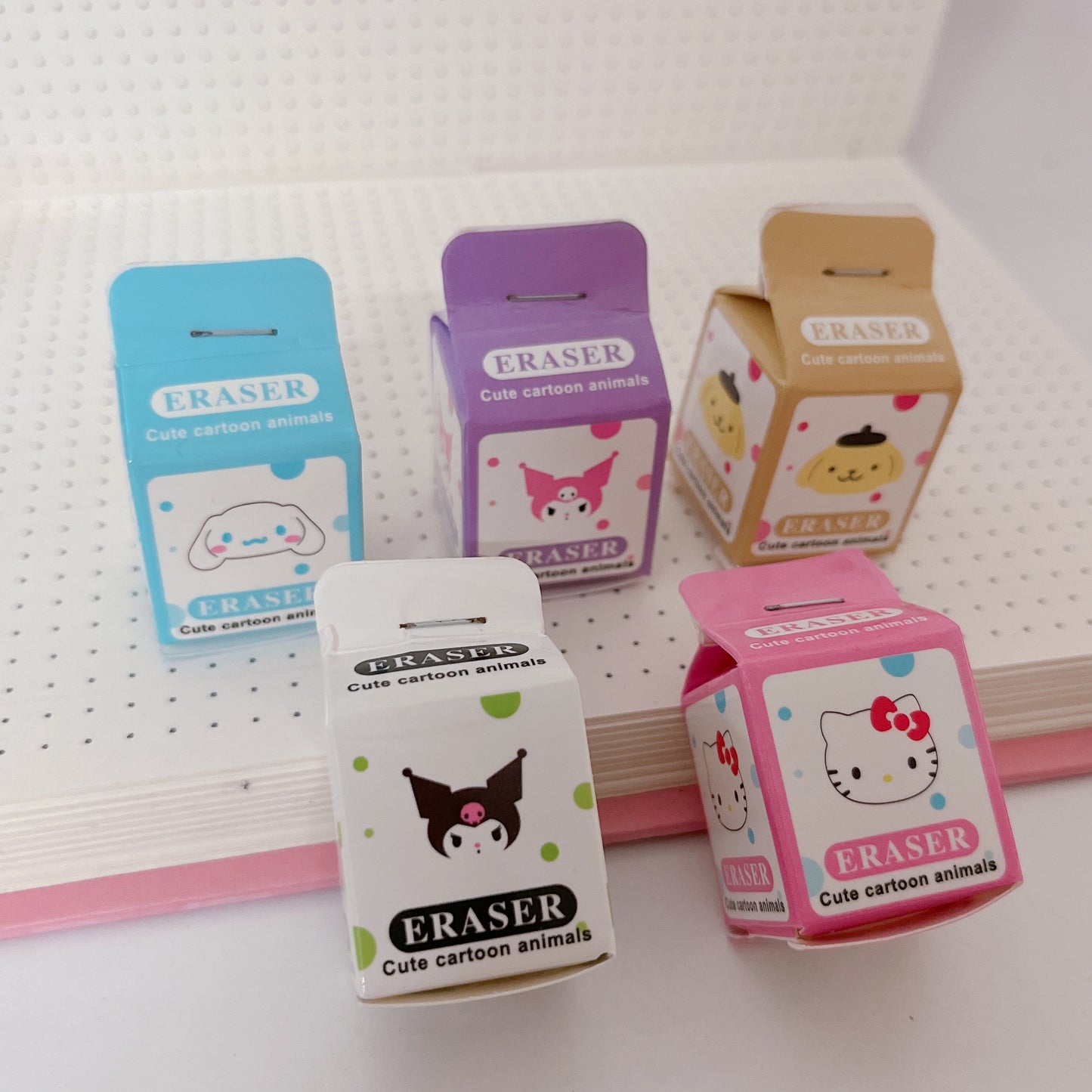Sanrio Milk Carton Eraser