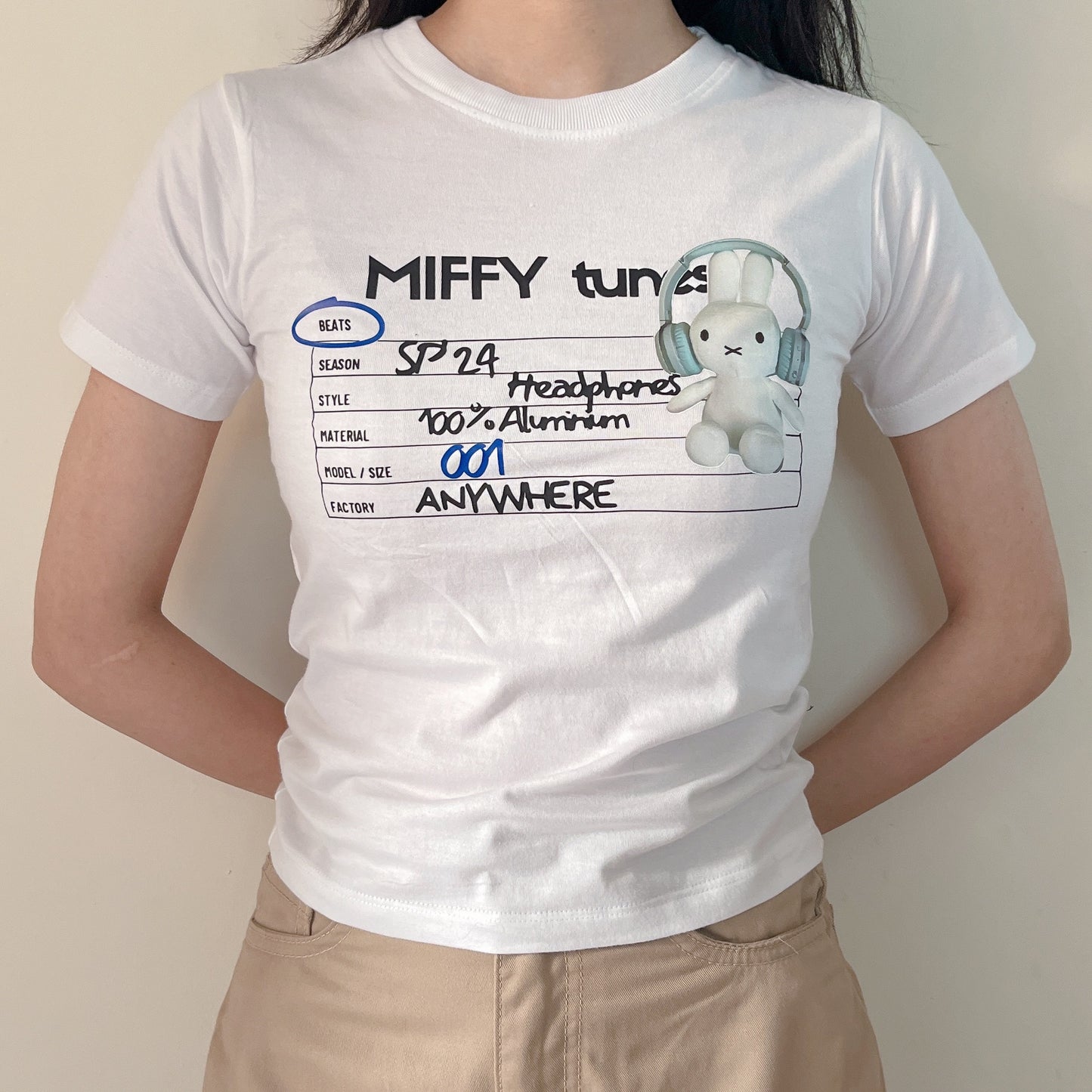 Miffy tunes baby tee