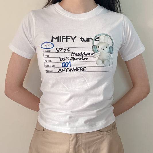 Miffy tunes baby tee