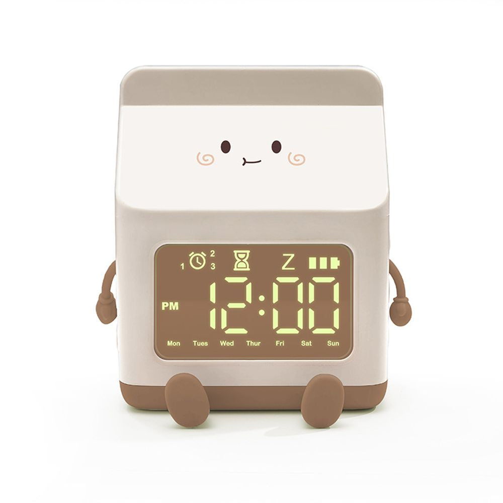 Milk Carton Digital Alarm Clock