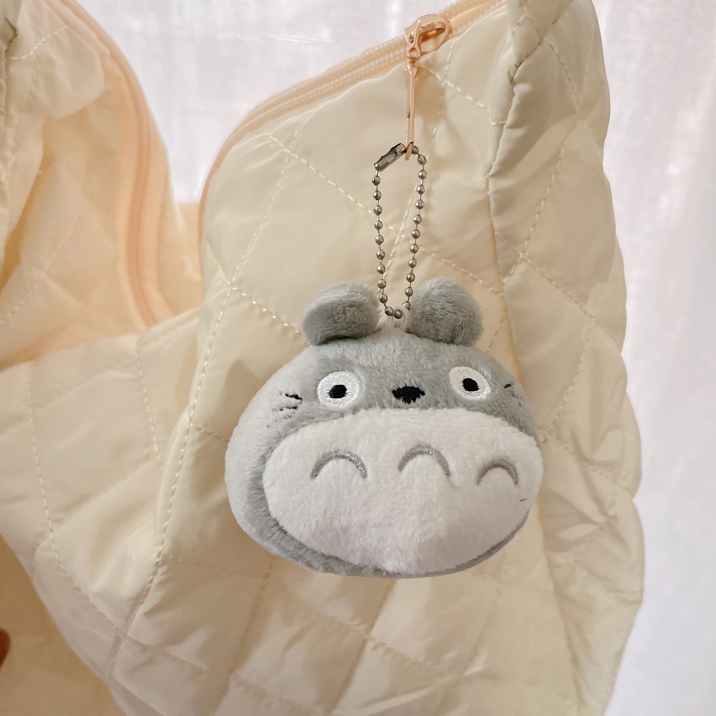 Totoro plushie Keychain