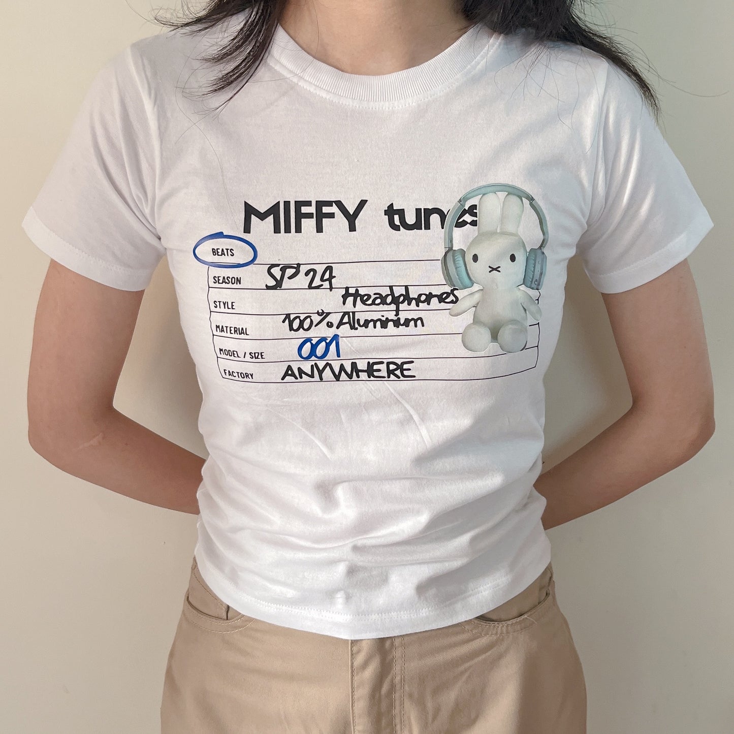 Miffy tunes baby tee