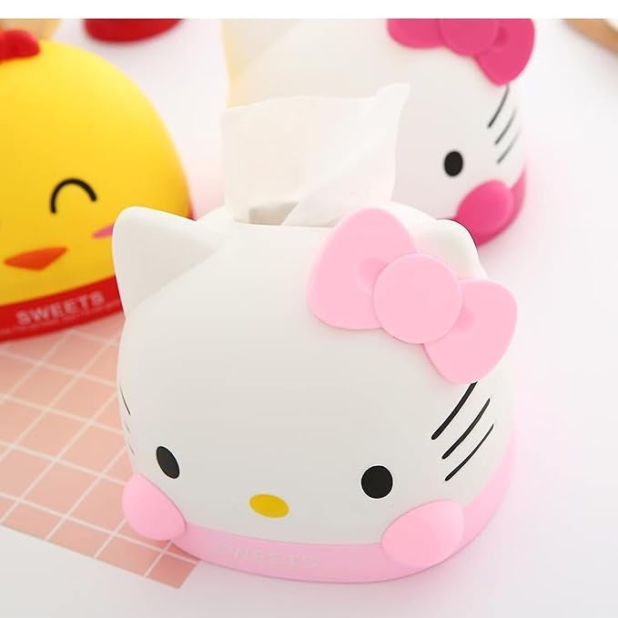 Kawaii Hello Kitty Tissue Box