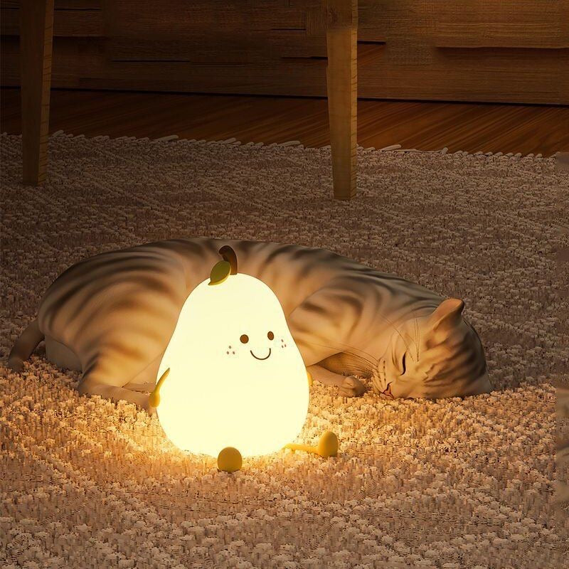 Squishy Pear Night Lamp