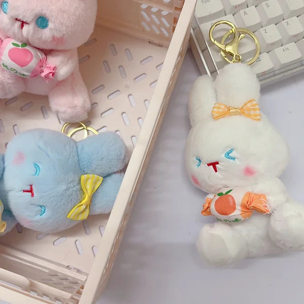 Sweettooth bun bun scented plushie keychain